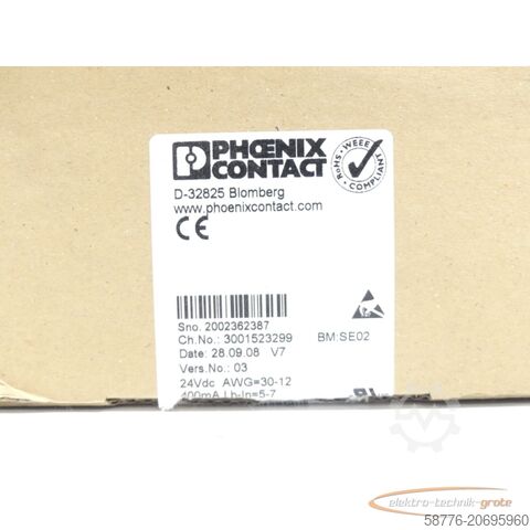 Component Phoenix Contact FL SWITCH LM 4TX/2FX SN:2002362387 - ! -