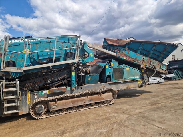Tracked Screening Plant Powerscreen Warrior 1400X