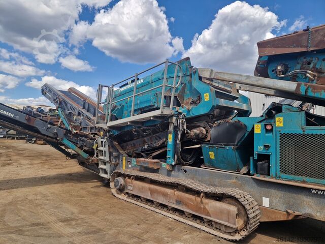 Tracked Screening Plant Powerscreen Warrior 1400X
