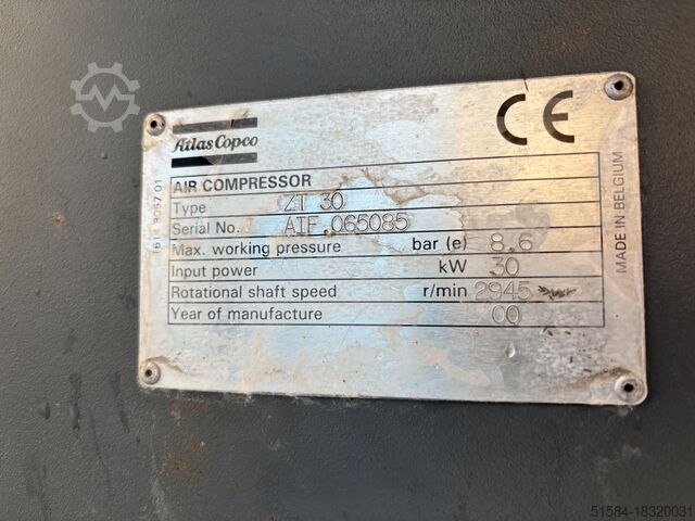 Compressor Atlas Copco ZT30