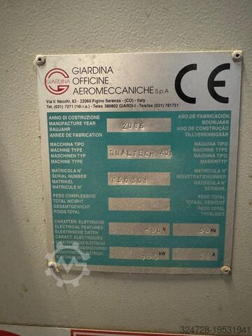 Lackieranlage GIARDINA DUALTECH 401 Microvave dryer MOSPLUS