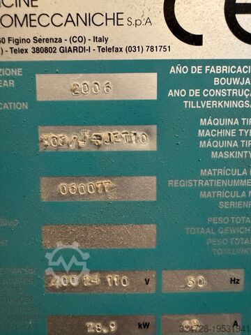 Lackieranlage GIARDINA DUALTECH 401 Microvave dryer MOSPLUS