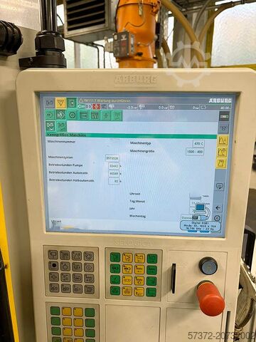 Spritzgießmaschine Arburg Allrounder 470C 1500/400