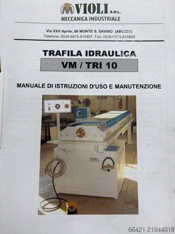 Hydraulische Ziehmaschine VIOLI VM TRI 10