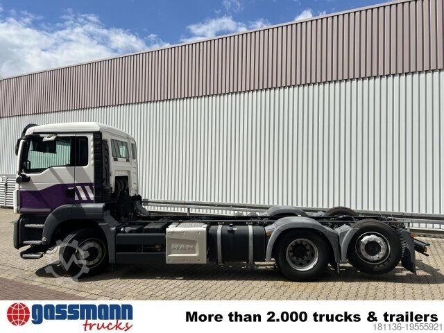 Truck chassis MAN TGS 26.320 6X2-4 BL, Lenk-/Liftachse,