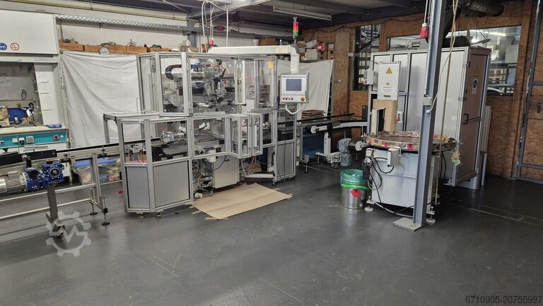 Siebdruckmaschine für Glasflaschen GST Siebdruckmaschine G1000