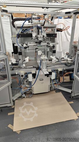 Siebdruckmaschine für Glasflaschen GST Siebdruckmaschine G1000