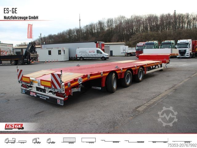 Tieflader-Sattelauflieger FAYMONVILLE MAX Trailer MAX100 Semi-Tieflader
