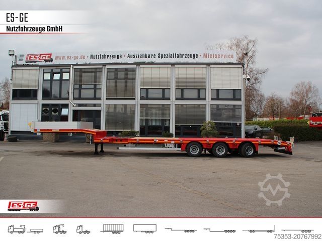 Tieflader-Sattelauflieger FAYMONVILLE MAX Trailer MAX100 Semi-Tieflader