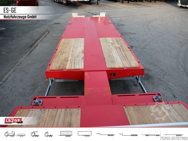 Tieflader-Sattelauflieger FAYMONVILLE MAX Trailer MAX100 Semi-Tieflader