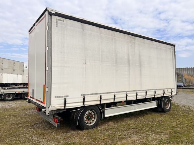 Open trailer with tarp Fliegl ZPS180  2 Achs Jumbo- Planen, Mega, durchladbar