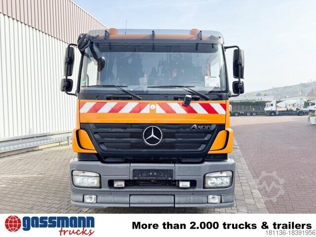 Spezial-LKW Mercedes-Benz Axor 1829 4x2, Zweiweg Z200, Kehrmaschine Faun
