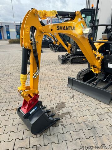 Mini excavator SHANTUI SE17SR 1,8t Kubota Yanmar Sany Sunward