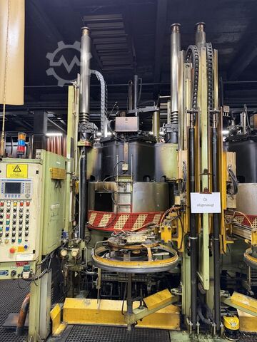 Hydraulic tire vulcanizing press Harburg-Freudenberger Maschinenbau GmbH KHP 46-150