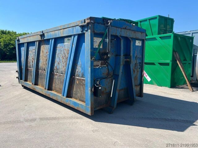 Abrollcontainer  CONTAINER SCARRABILE USATO CON COPERCHIO