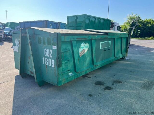 Abrollcontainer  CONTAINER SCARRABILE USATO CON COPERCHIO