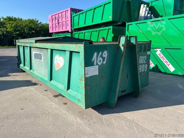 Abrollcontainer  CONTAINER SCARRABILE USATO CON COPERCHIO