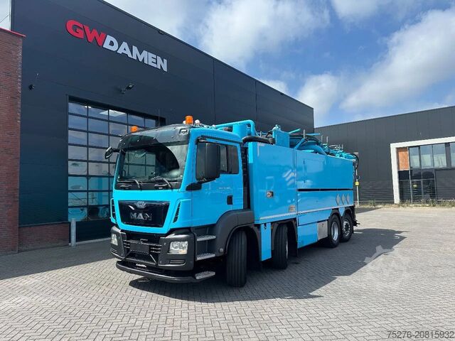 Saugfahrzeug MAN TGS 35.400 8X2-4 BL WIEDEMANN SUPER 1000