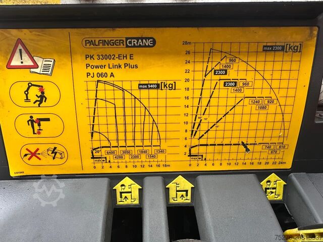Kranwagen Iveco Trakker 360 6x4 Palfinger PK 33002-EH E + Fly J...