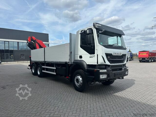 Kranwagen Iveco Trakker 360 6x4 Palfinger PK 33002-EH E + Fly J...