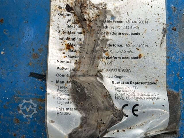 Scherenhubtisch Genie GS-2032 (8 m)