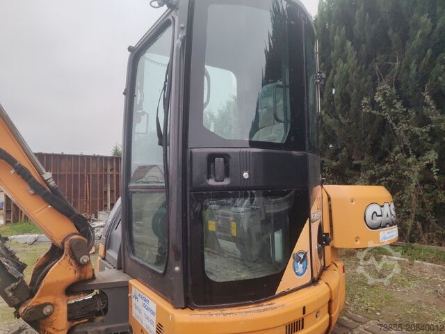 Minibagger < 7t Case CX50B with 3 excavator buckets