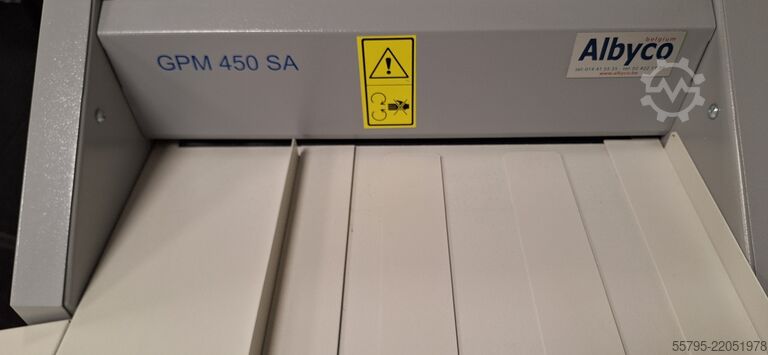 Grooving and perforating machine Cyklos GPM 450 SA.