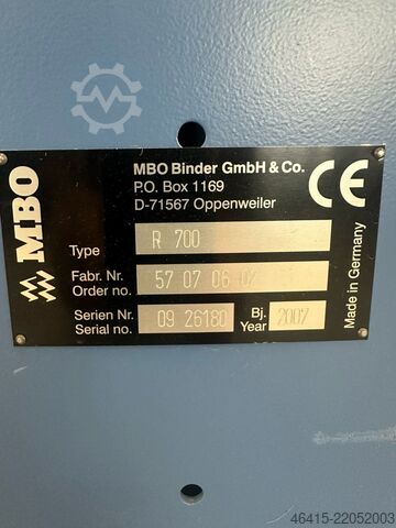 Folding machine MBO T 700 NAVIGATOR