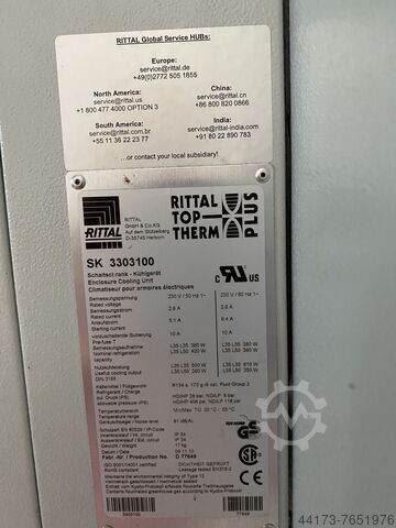 Control cabinet with glass door Rittal 