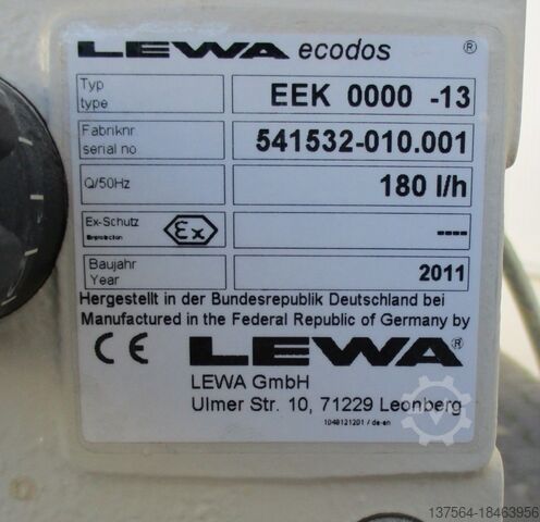 Dosing pump LEWA EEK 0000 13