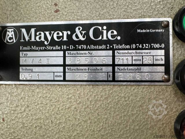 Knitting machine rondbreimachine Mayer & Cie. MV4 ll rondbreimachine