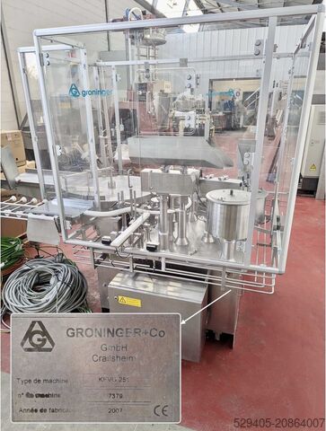Filling and capping Groninger KFVG251 + DTE 1000