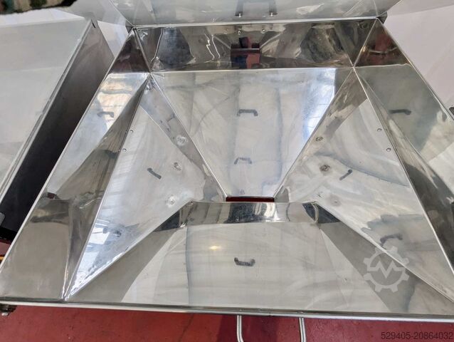 Stainless steel mobile bins - -