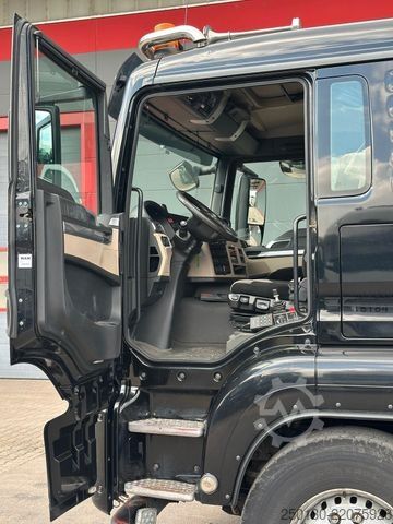 Three-sided tipper truck MAN TGS 18.460 4x2 BL MEILLER DSK & ATLAS LK
