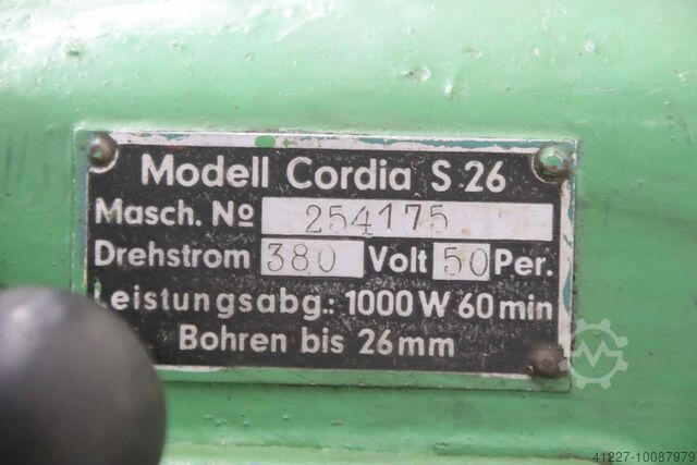Standbohrmaschine MK3 Cordia S 26