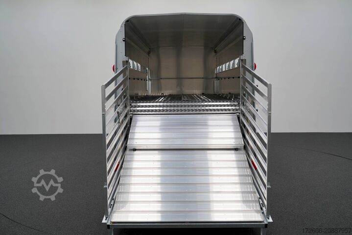 Viehanhänger Ifor Williams TA510|14x7|DOPPELSTOCK 434X178X214CM