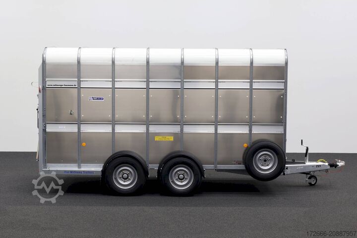 Viehanhänger Ifor Williams TA510|14x7|DOPPELSTOCK 434X178X214CM