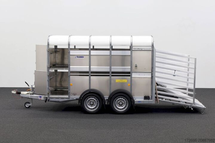 Viehanhänger Ifor Williams TA5|10x6|DOPPELSTOCK 311X156X183CM