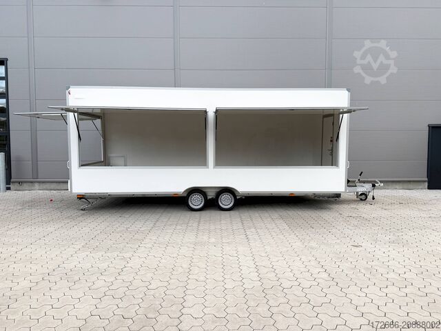 Verkaufsanhänger Blyss H27622HTN 620X223X230CM 2700KG VERKAUFSANHÄNGER | 3X VERKAUFSKLAPPE