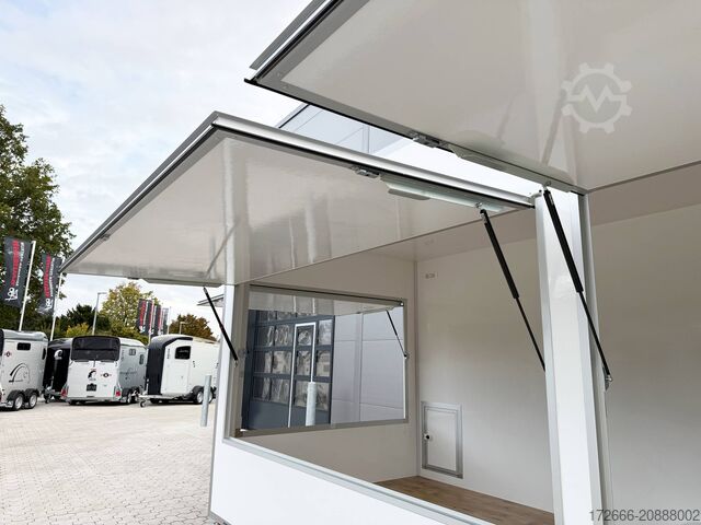 Verkaufsanhänger Blyss H27622HTN 620X223X230CM 2700KG VERKAUFSANHÄNGER | 3X VERKAUFSKLAPPE