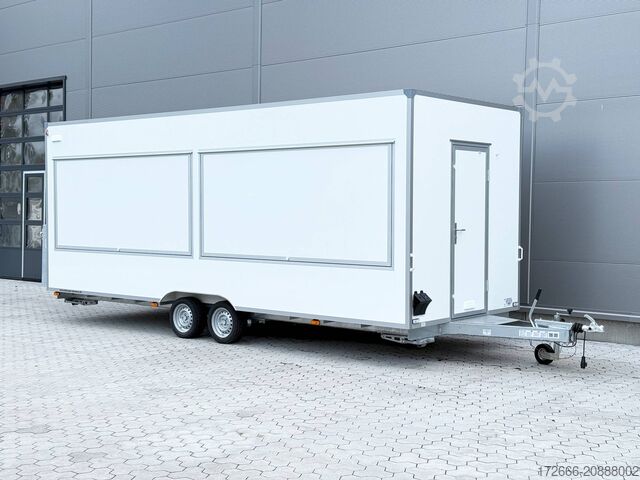 Verkaufsanhänger Blyss H27622HTN 620X223X230CM 2700KG VERKAUFSANHÄNGER | 3X VERKAUFSKLAPPE