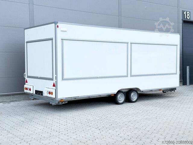 Verkaufsanhänger Blyss H27622HTN 620X223X230CM 2700KG VERKAUFSANHÄNGER | 3X VERKAUFSKLAPPE