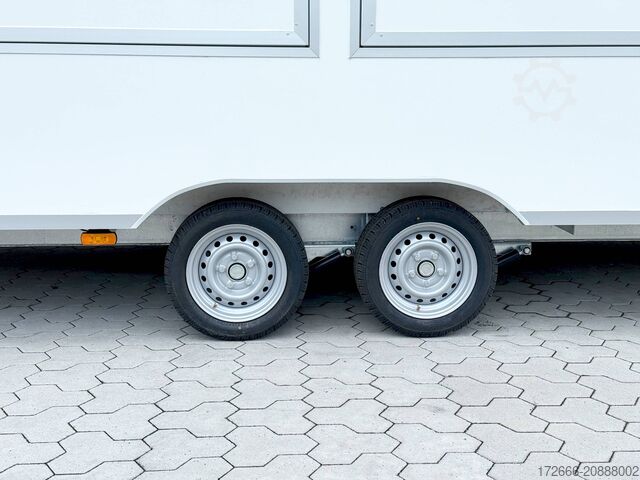 Verkaufsanhänger Blyss H27622HTN 620X223X230CM 2700KG VERKAUFSANHÄNGER | 3X VERKAUFSKLAPPE