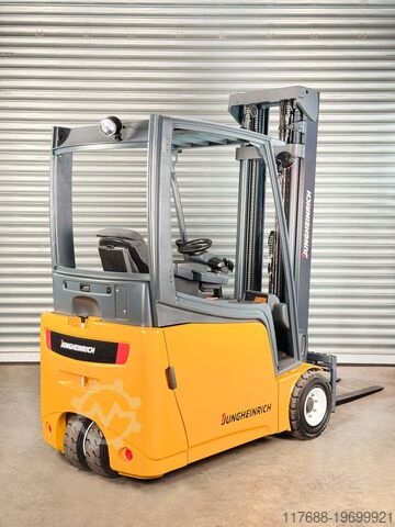 Electric 3-wheeler Jungheinrich EFG 218 - Service Neu + Garantie- Batterie 95%