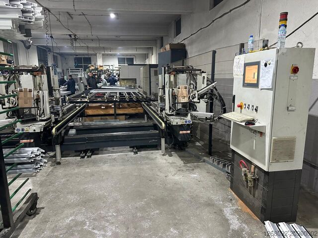 Multi-head welding machine elumatec VS 750 / EV 850