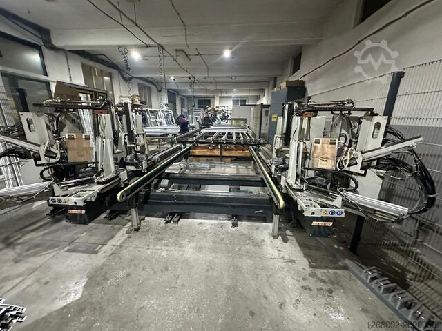 Multi-head welding machine elumatec VS 750 / EV 850