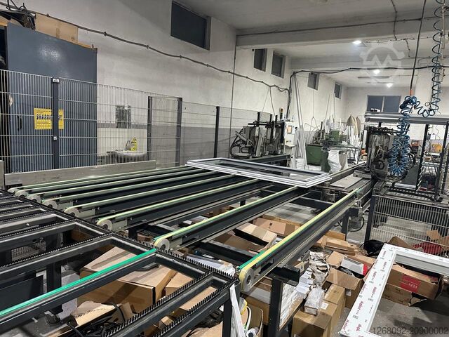 Multi-head welding machine elumatec VS 750 / EV 850