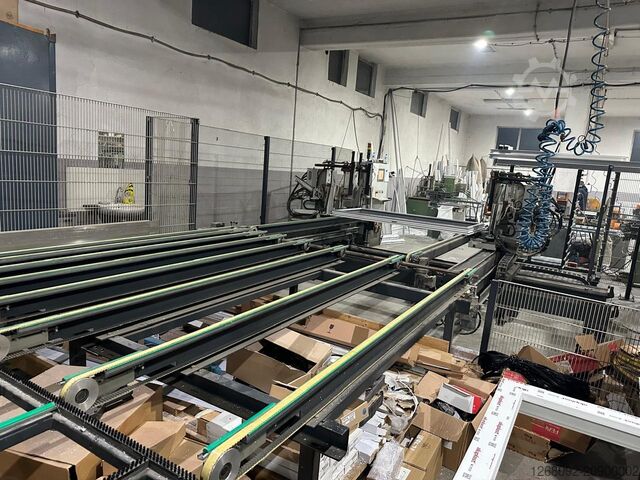 Multi-head welding machine elumatec VS 750 / EV 850