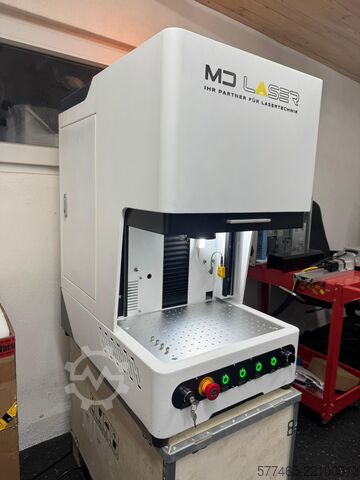 Engraving machine 50 Watt Faserlaser Fiberlaser MD Laser 50 Watt 150mm Linse 50RAY150GE