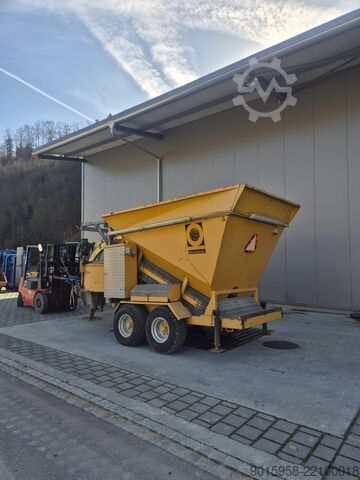 Mobile concrete mixing plant Fibo Intercon B 1200